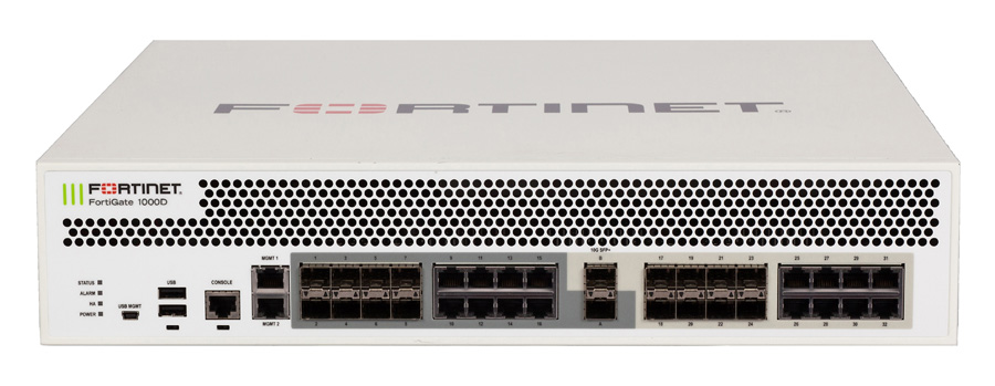 Fortinet FortiGate-1000D - Enterprise Bundle (End of Sale/Life)
