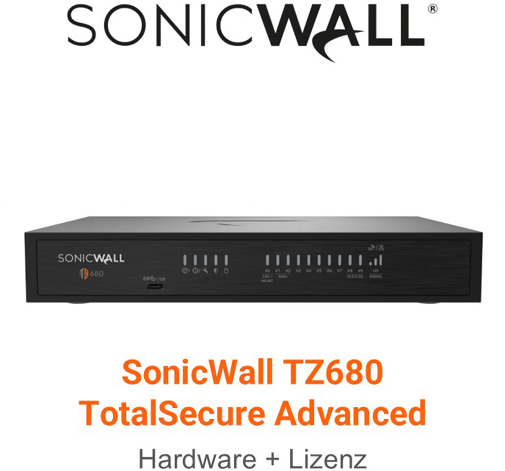 SonicWall TZ 680 TotalSecure Advanced Edition