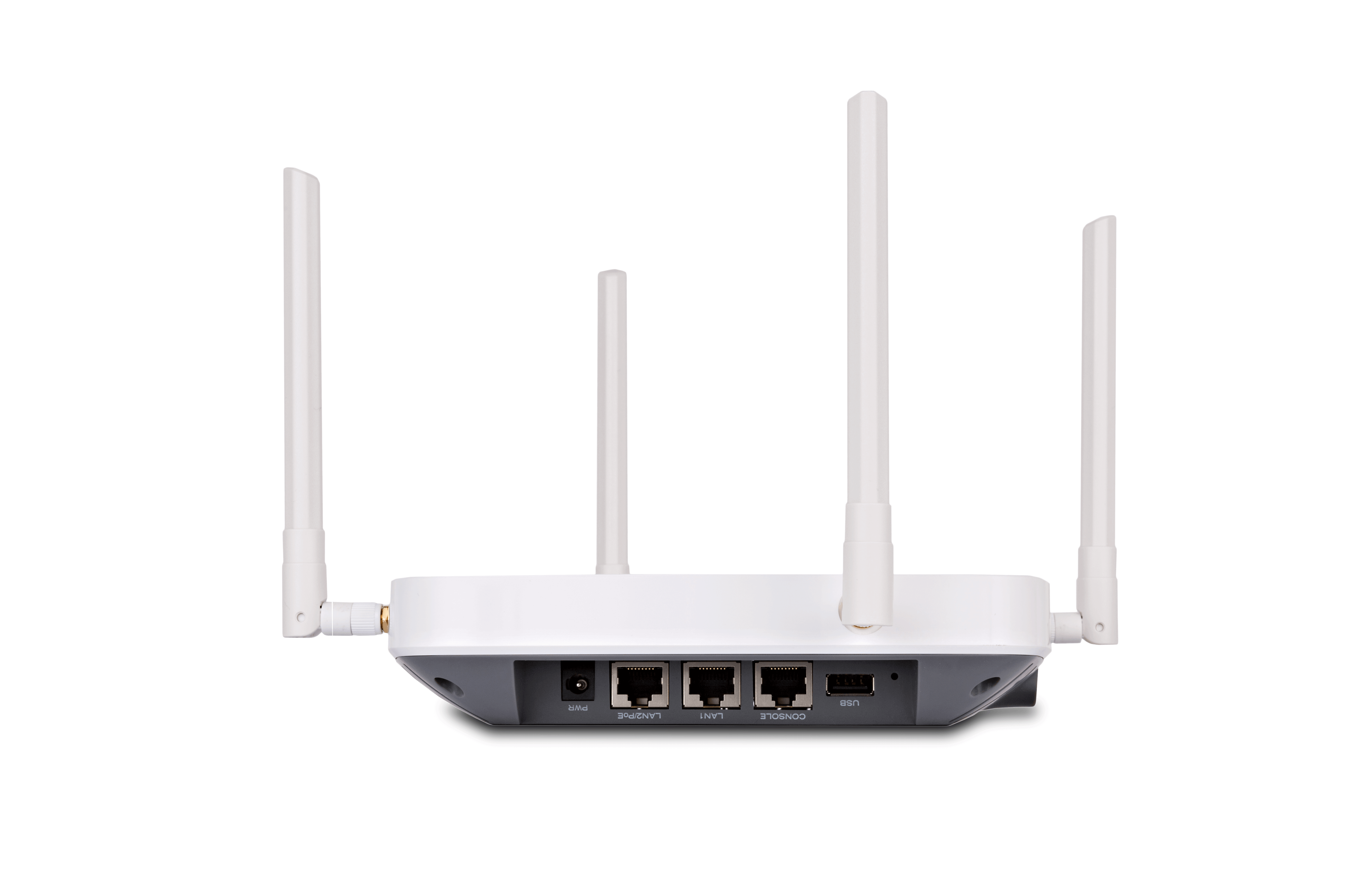 Fortinet FortiAP S223E Vorderansicht mit Antennen