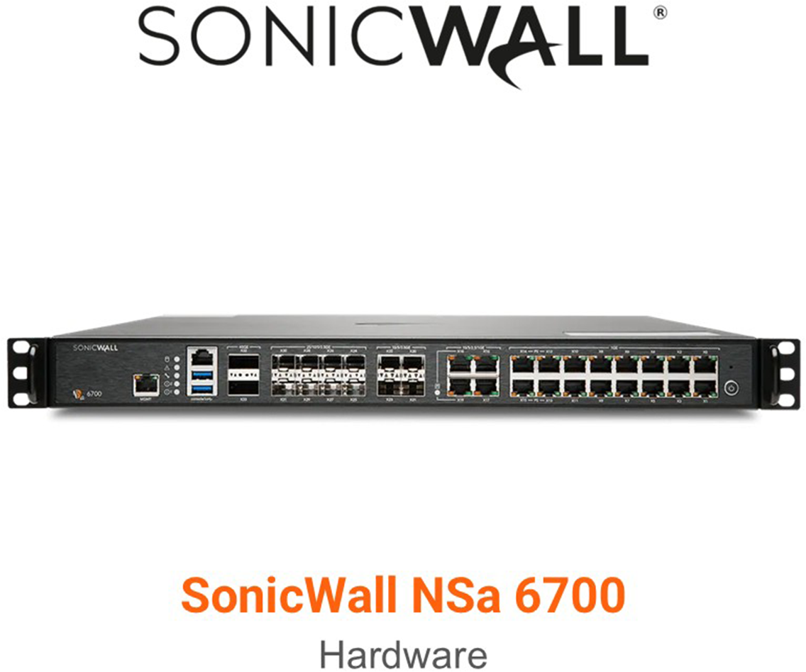 SonicWall NSA 6700 Network Security Appliance