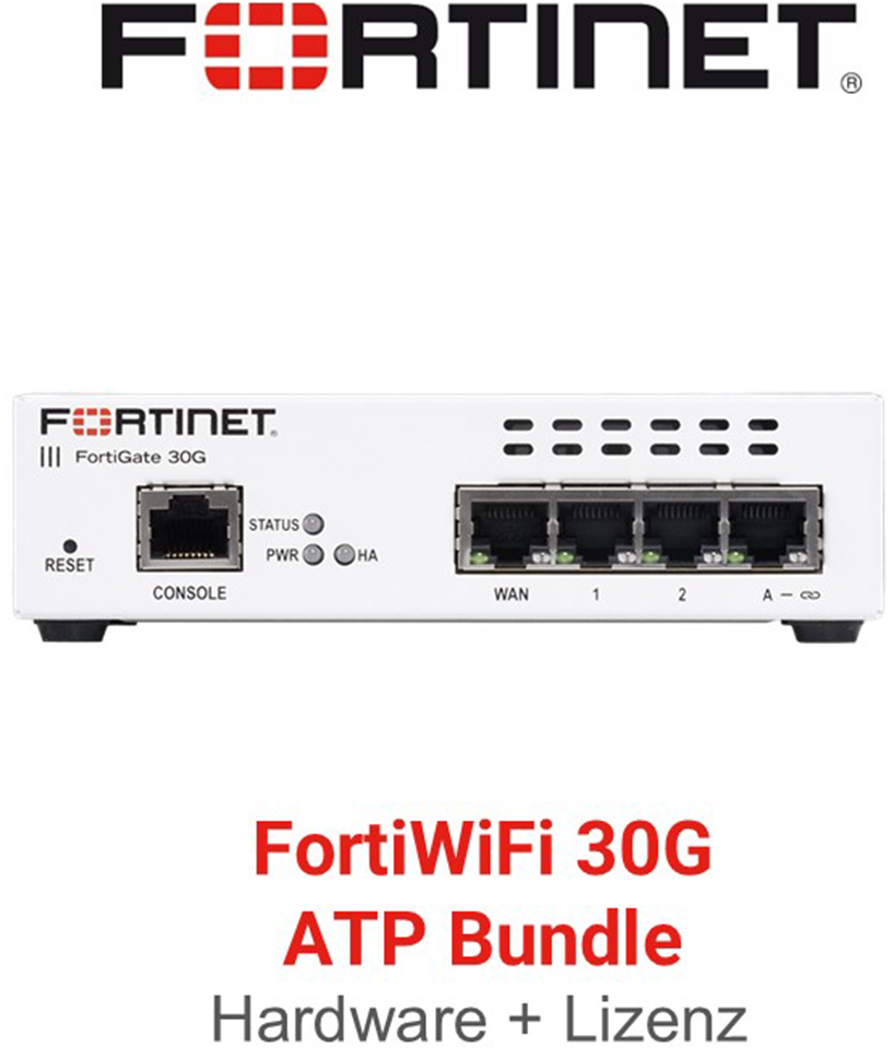 Fortinet FortiWifi-30G  - ATP Bundle (Hardware + Lizenz)