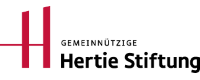 Fondation Hertie Logo de la fondation Hertie