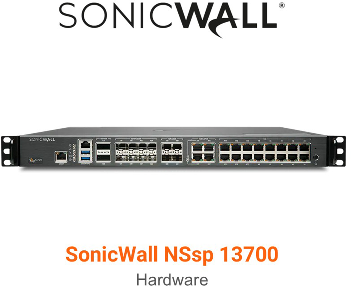 SonicWall NSSP 13700 HA High Availability Appliance