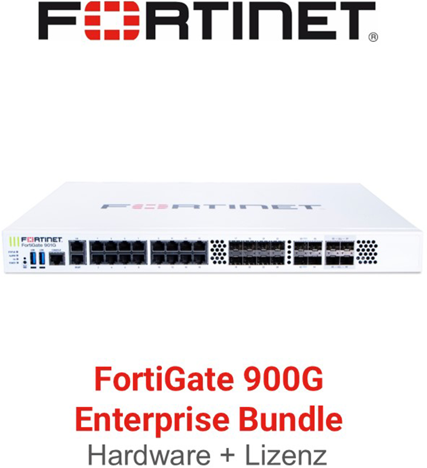 Fortinet FortiGate-900G - Enterprise Bundle (Hardware + Lizenz)